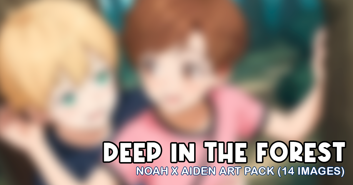 Noah and Aiden: Deep in the forest (14 images)