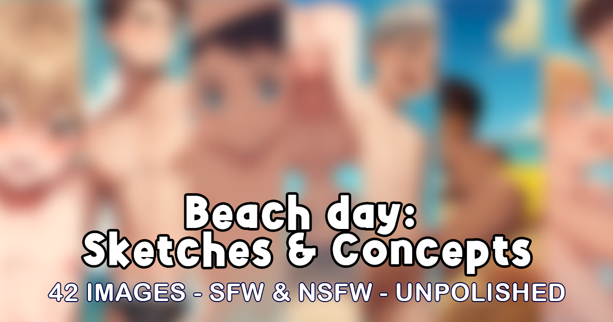 Beach day: Unfiltered Sketches & Concepts (42 images)