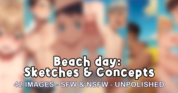 Beach day: Unfiltered Sketches & Concepts (42 images)
